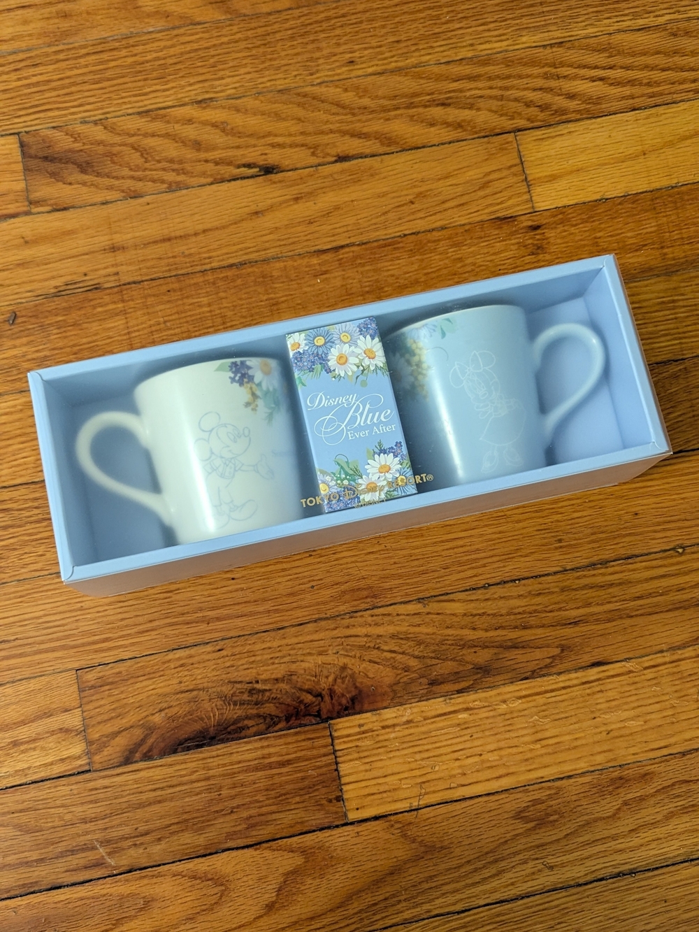 Tokyo Disney Resort Limited Mickey & Minnie "Blue Ever After" Mug Set